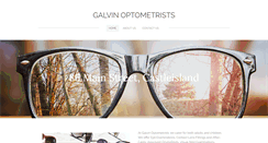Desktop Screenshot of galvinoptometrists.com